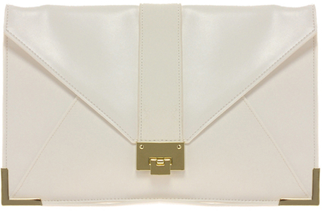 Studded handle clutch 34 available HERE. White clutch with gold ...
